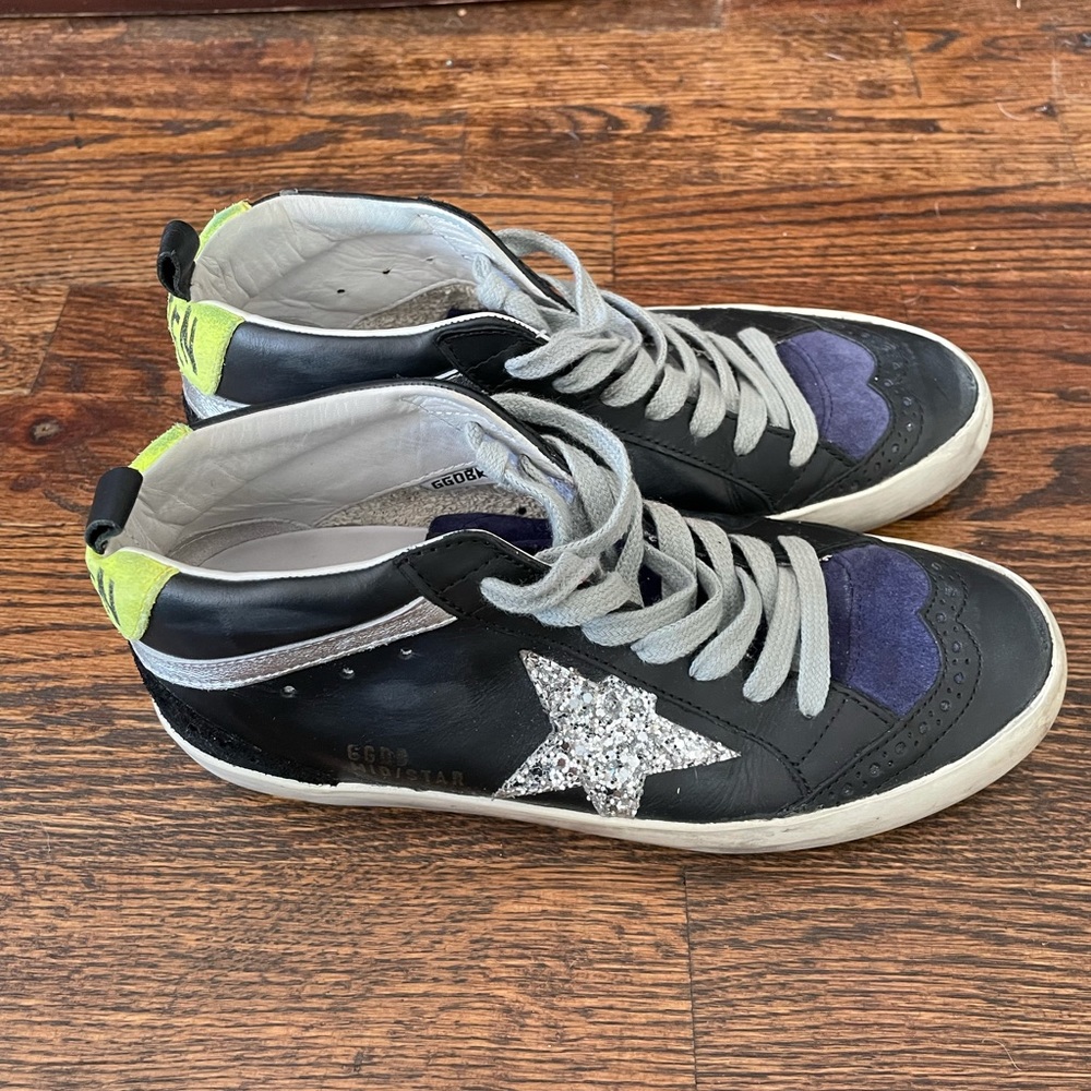 Golden Goose mid star size 36